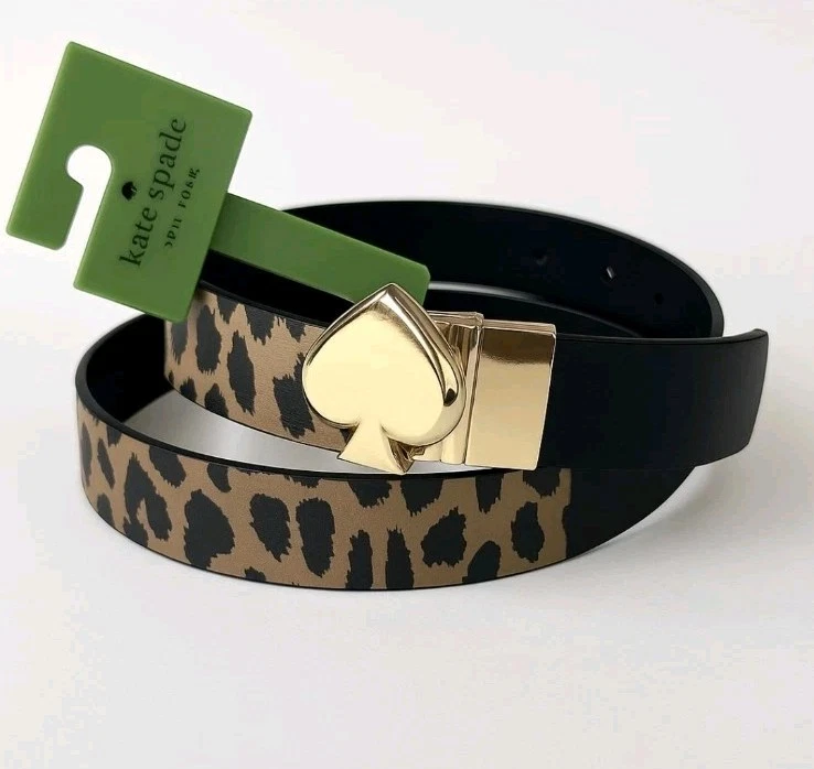 Leather Animal Print Leopard Belts for Women for sale | eBay display picture 2