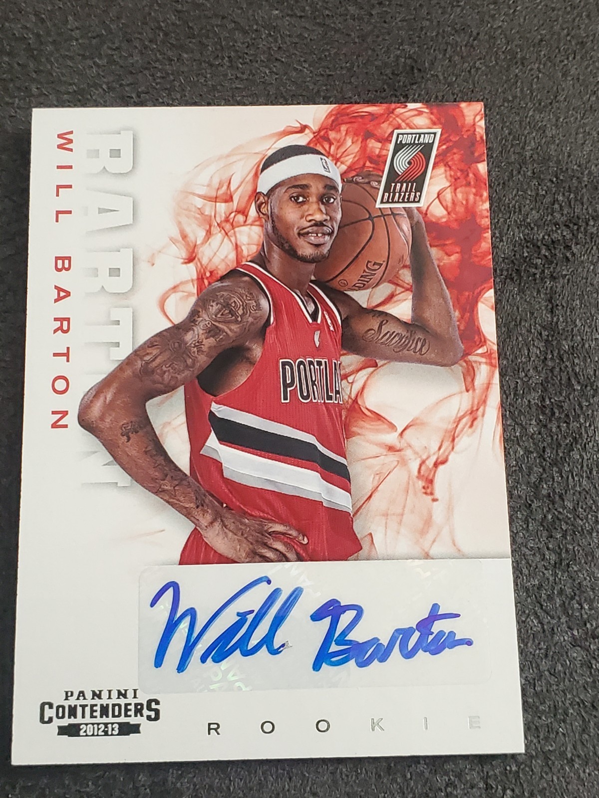 2012-13 Panini Contenders Rookie Will Barton #238 Rookie Auto RC