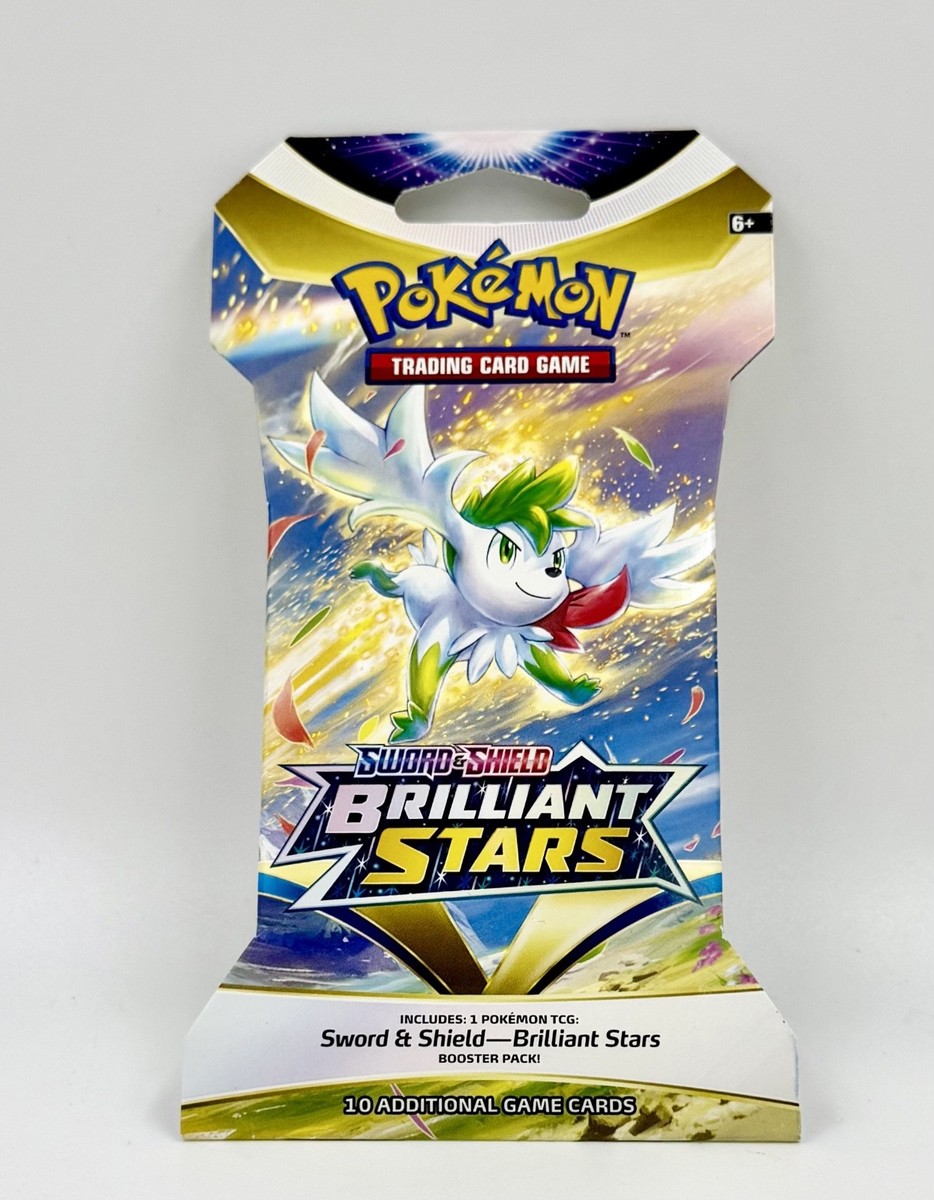 pokemon tcg sword and shield brilliant stars booster box Pokémon TCG: Sword & Shield-Brilliant Stars Sleeved Booster Pack (10 Cards)