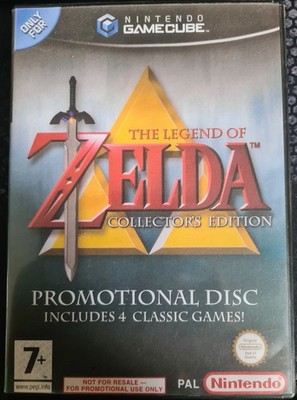 The Legend of Zelda Collectors Edition (GameCube) - gebraucht - Nachdruckcover