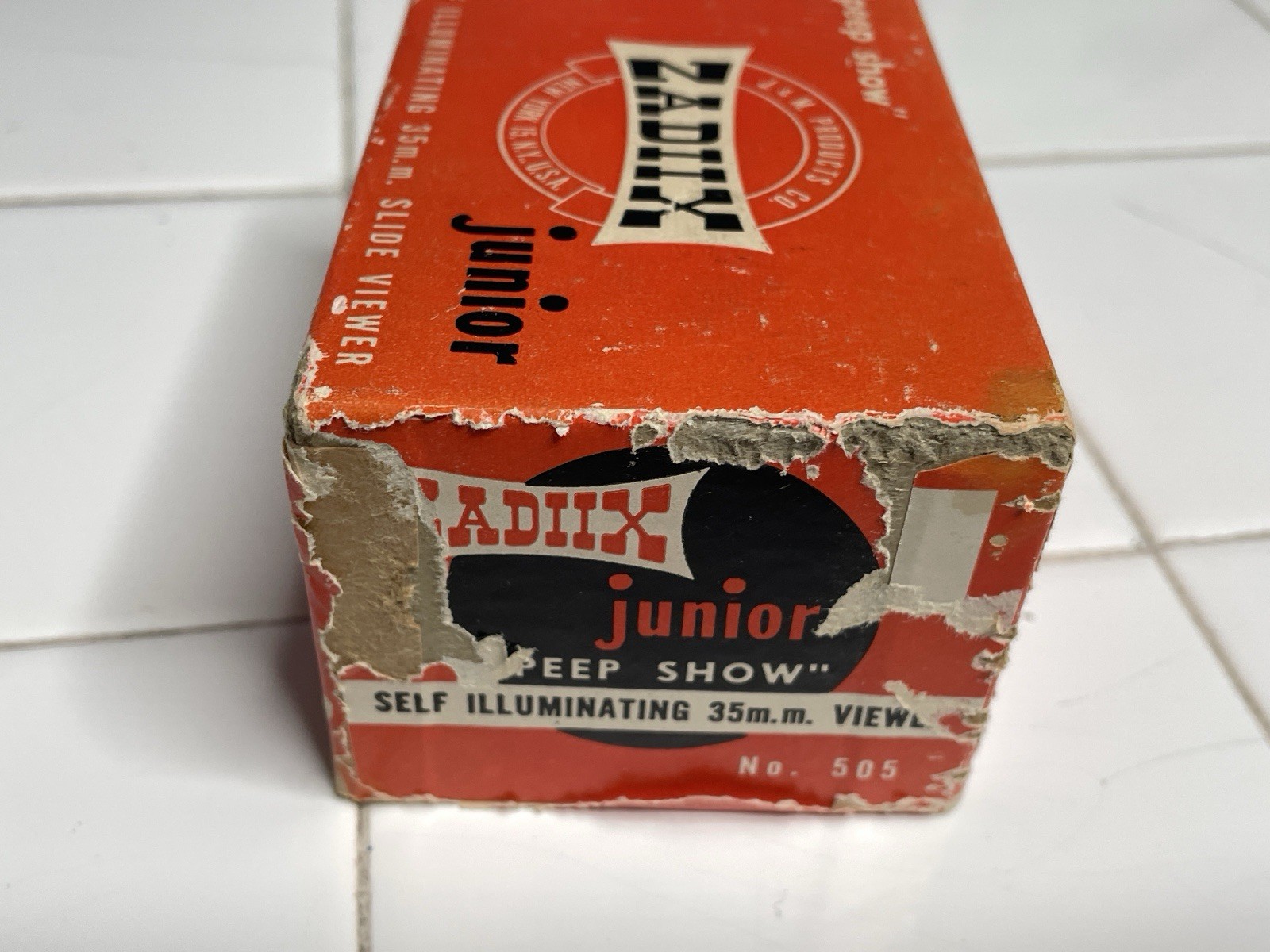 Vintage Zadiix Jr. Peep Show 35mm Slide Viewer