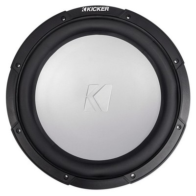 KICKER 45KMF124 12'' 350w Peak/175w RMS Marine Boat Subwoofer Free Air Sub KMF12