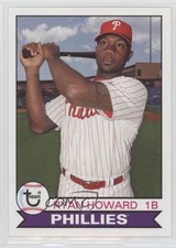 2016 Topps Archives 1979 Design Ryan Howard #135 0j5