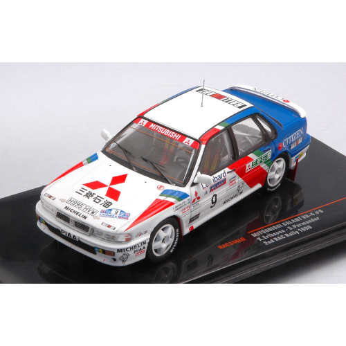 Miniature Voiture Mitsubishi Galant VR-4 #11 RAC223 1/43 IXO, Neuve