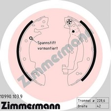 Bremsbackensatz ZIMMERMANN 10990.103.9 für E30 SUZUKI VITARA BMW 3er 316 318 320