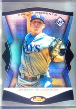 2012 Finest Jeremy Hellickson #FM-JH Rays Moments