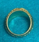 14kt Filigree Openwork Design Ring Yellow Gold Sz 7 4.0 Grams Made in Italy — photo 5