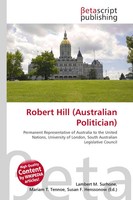 Lambert M. Surhone (U. A.) | Robert Hill (Australian Politician) | Taschenbuch