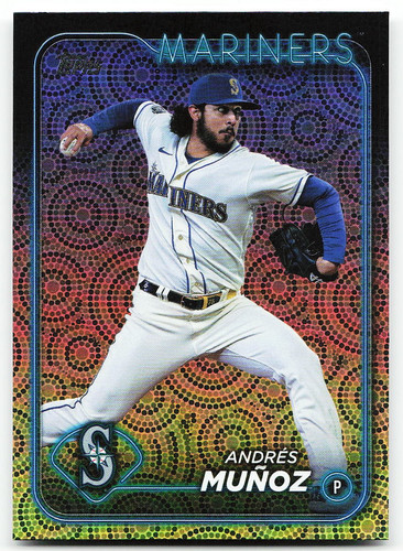 🔥 2024 Topps #488 Andrés Muñoz Holiday