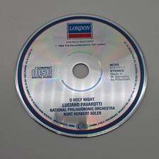 O Holy Night by Luciano Pavarotti (CD, 1990) DISC ONLY
