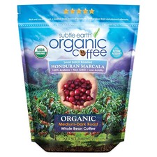 2LB Subtle Earth Organic Coffee Medium-Dark R...