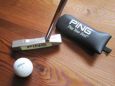 PING Karsten Pal 2i Bladeputter inkl. Headcover, neuer Griff
