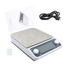 4 Position Magnetic Stirrer W/4 Stirring Bars 4×500ml 50-1200 RPM