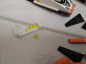 LEGO Mars Mission MX-41 Switch Fighter #7647 Incomplete