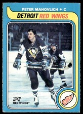 1979-80 O-Pee-Chee Pete Mahovlich Detroit Red Wings #187