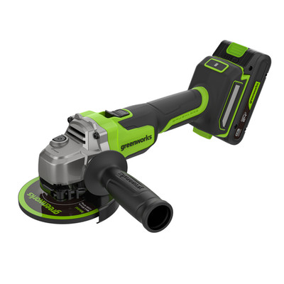 Greenworks 24V Akku Winkelschleifer 125mm Brushless 8500rpm - Solo, nur Werkzeug