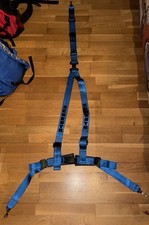 Schroth Gurt Rallye 3 asm, rechts blau Hosenträgergurt