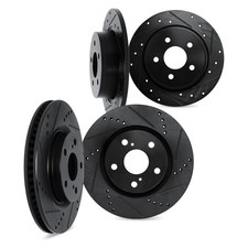 For Honda S2000 00-09 DFC Premium Drilled & Slotted Front & Rear Brake Rotor Set