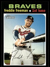 Freddie Freeman 2020 Topps Heritage #263 Braves MLB READ FREE SHIP AutographDen