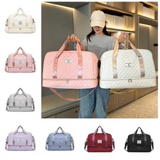 Womens Large Gym Duffel Bag Ladies Weekend Travel Holdall Sport Gym Bags Luggage