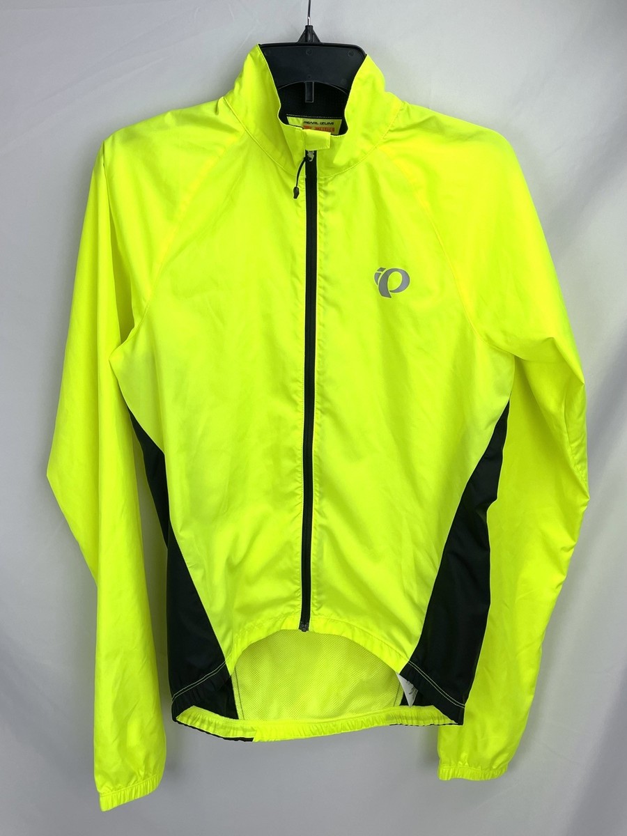 PEARL IZUMI サイクルジャケット L 黒/白/黄 PEARL iZUMi