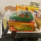 Matchbox Vintage Diecast VW Golf No. 7 Green Car with Box Collectible Toy