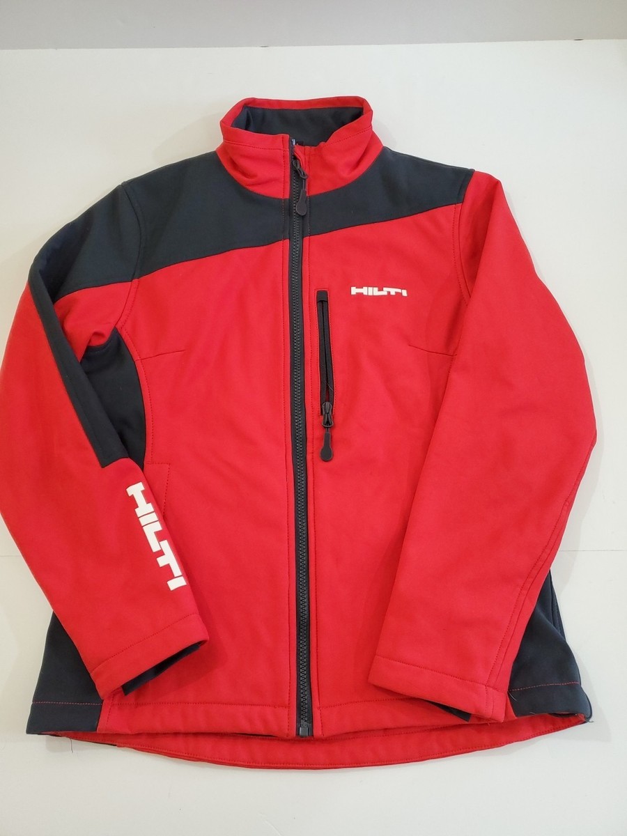 HILTI ダウンジャケット レッド/ネイビー　Mサイズ 赤いダウンジャケット 36サイズ新品未使用AEWEN MATOPHリバー