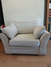 Fabric Armchair Cream