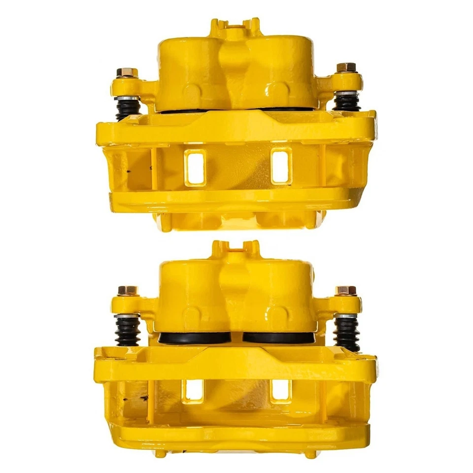 Juego de pinzas de freno delanteras S7084YLW Powerstop 2 ruedas para Toyota 86 Subaru BRZ Foto 3 de 4