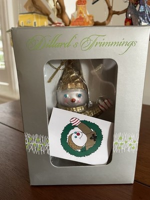 2012 MR. BINGLE SAINTS ORNAMENT Maison Blanche DILLARDS New Orleans Fleur De Lis