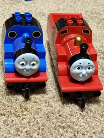 LEGO Duplo 5546 Morgans Mine & 5547 James Celebrates Sodor Day COMPLETE SETS 