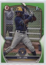 2023 Bowman Prospects Green 72/99 Luis Lara #BP-100 09an