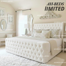 CHESTERFIELD QUEEN REGAL BED FRAME DOUBLE ,KING, SUPER KING/ GASLIFT&MATTRESS UK