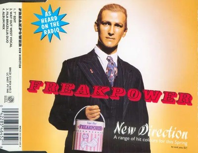 CD SINGLE Freak Power New Direction 4th & Broadway