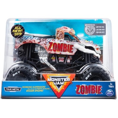 Monster Jam Series: Zombie Truck Toy, 1:24 Scale