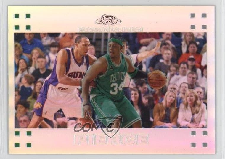 2007-08 Topps Chrome Refractor 522/999 Paul Pierce #34 HOF 10lp
