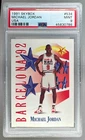 45830786 Michael Jordan 1991 Skybox #534 USA PSA 9