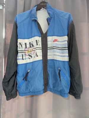   Vintage 90s Nike USA Just Do It Archive Jacke Rare Y2K Gr. M Farbe Blau