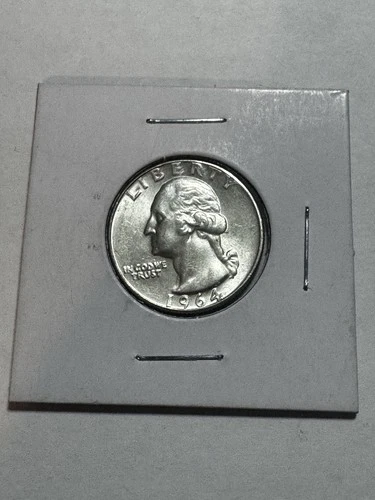 1964 25C Washington Quarter-UNC- Silver Quarter