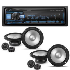 Alpine UTE-73BT Bluetooth Receiver, 2 Pairs S...
