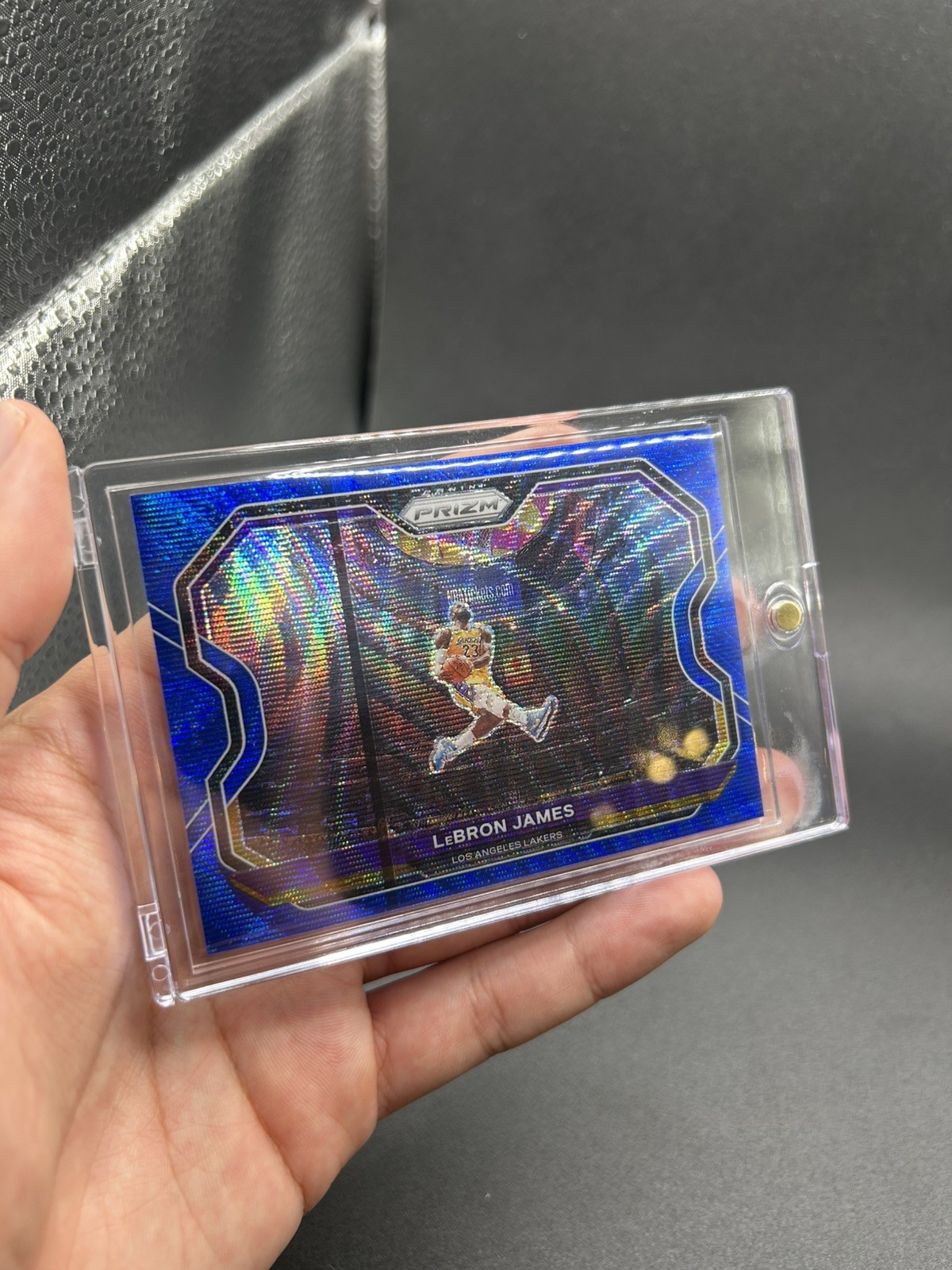 2020-21 Panini Prizm - LeBron James #1 Blue Wave Prizm Kobe Tribute