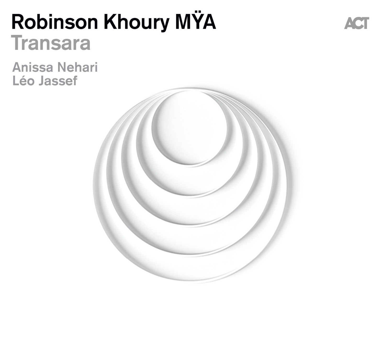 Robinson Khoury Mya - Transara CD