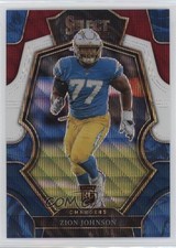 2022 Panini Select Premier Level Tri-Color Prizm 174/199 Zion Johnson #156 07lk