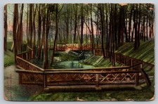 Montreal Quebec Westmount Park Postcard QC Posted 1911