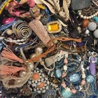 Huge 24+ lb Costume Jewelry Lot: Vintage to Modern Mix - Wearable & Craft