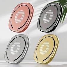 Metal Phone Ring Holder 360 Rotatable Finger Grip Stand Universal Magnetic Moun