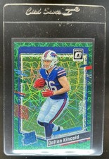 2023 Donruss Optic Dalton Kincaid Green Velocity Prizm RC Rated Rookie #211
