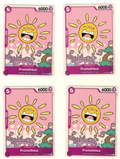 Set Of 4 Prometheus OP13-073 Uncommon One Piece Trading Card