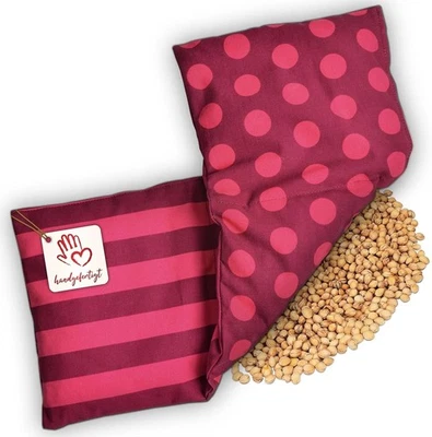 Kirschkernkissen Navango® Körnerkissen Mikrowelle Wärmekissen Made in Germany