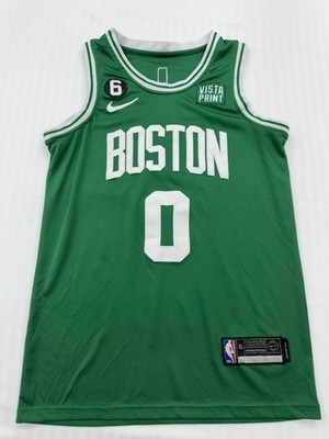 Nike Unisex Size 48 Jayson Tatum Celtics Jersey in Green Dri-FIT